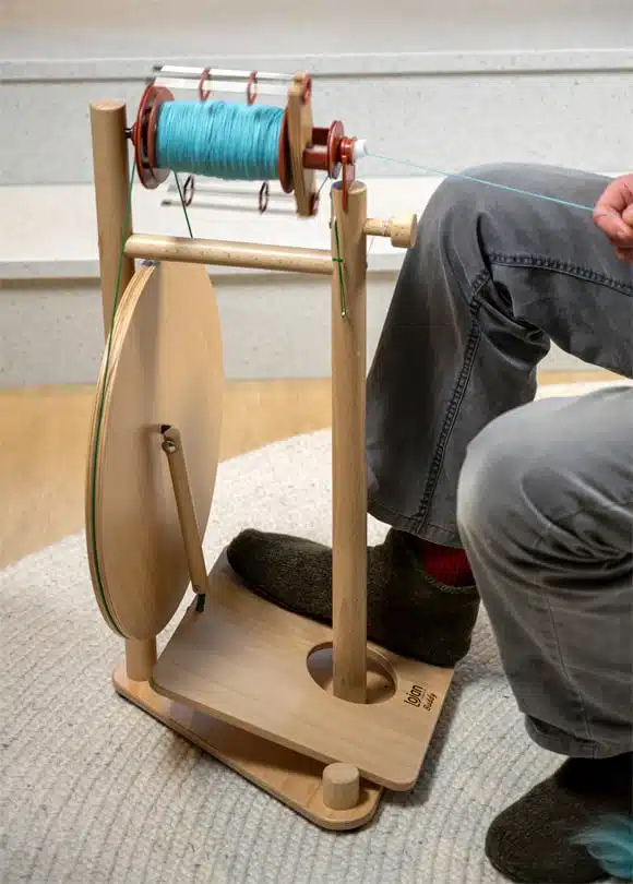 Budget Buddy spinnewiel – brede trapplank - Afbeelding 4